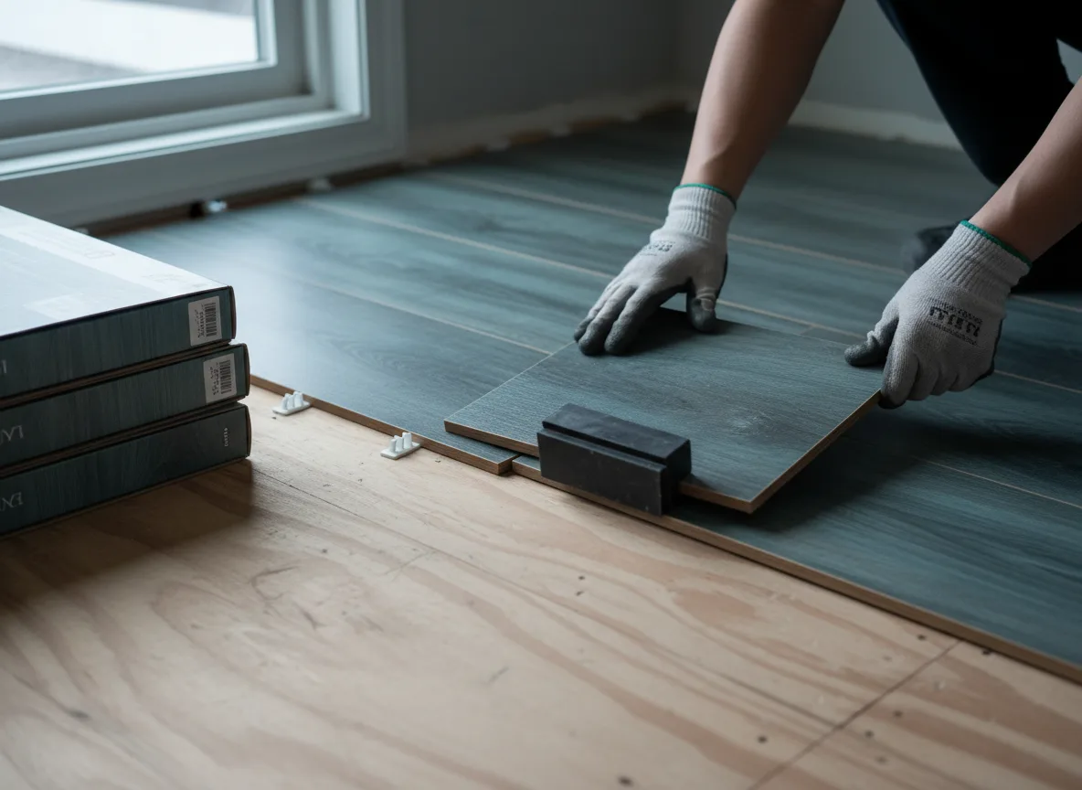 Luxury Vinyl Plank Installation company in Swiss, WV